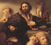 Lorenzo Lotto Andrea Odoni (mk45) oil on canvas